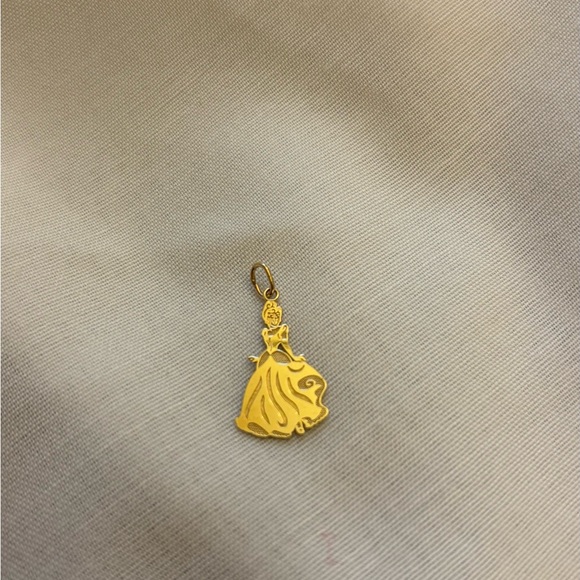 Disney Jewelry - 14k gold Cinderella charm